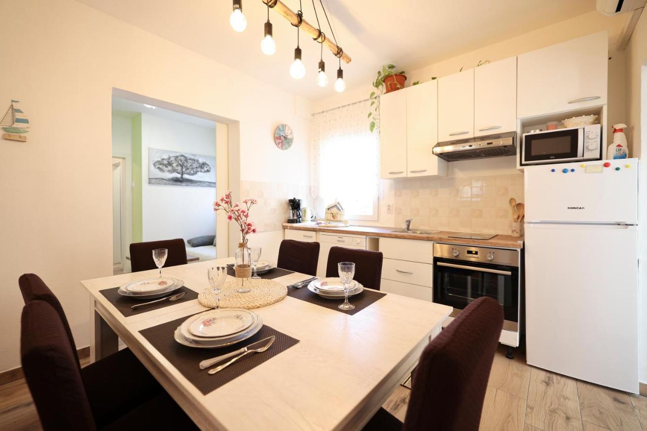 Apartment Rustica Zadar With Exclusive Use Of The Pool-Ground Floor Luaran gambar