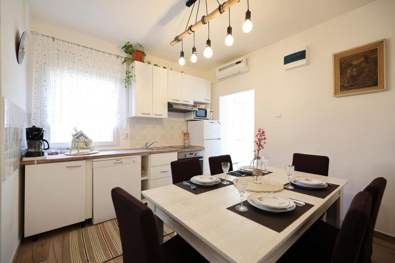 Apartment Rustica Zadar With Exclusive Use Of The Pool-Ground Floor Luaran gambar