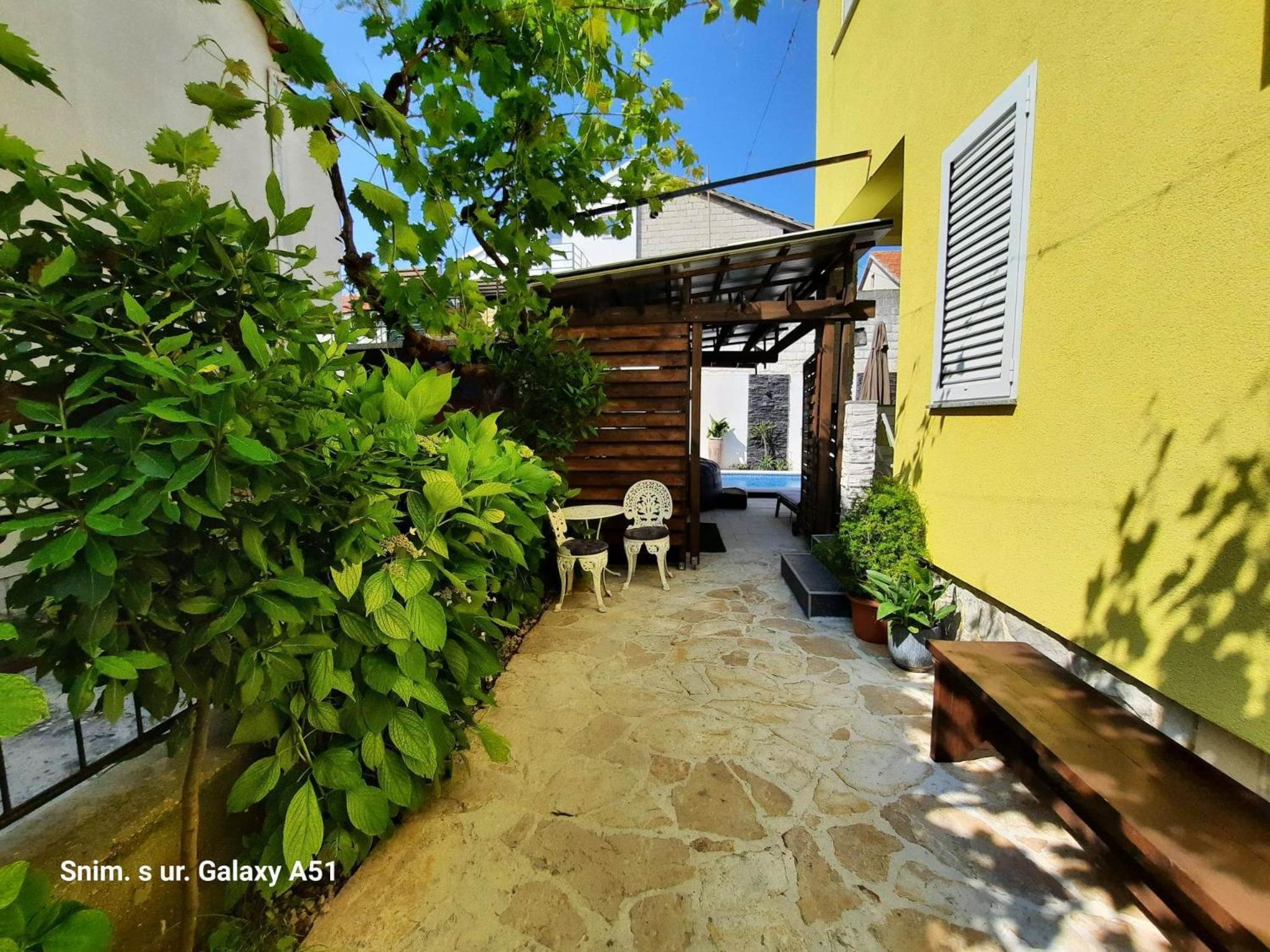 Apartment Rustica Zadar With Exclusive Use Of The Pool-Ground Floor Luaran gambar