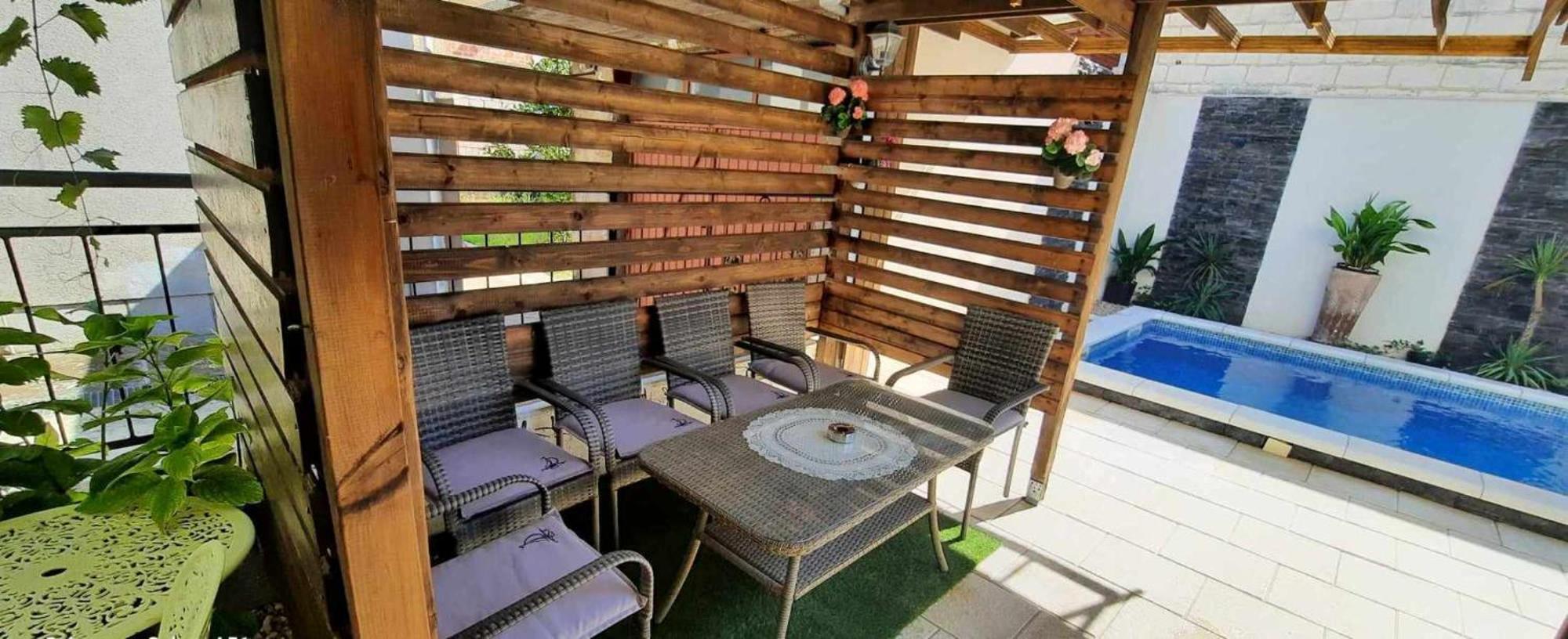 Apartment Rustica Zadar With Exclusive Use Of The Pool-Ground Floor Luaran gambar